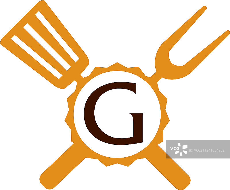 餐厅字母G标志图片素材