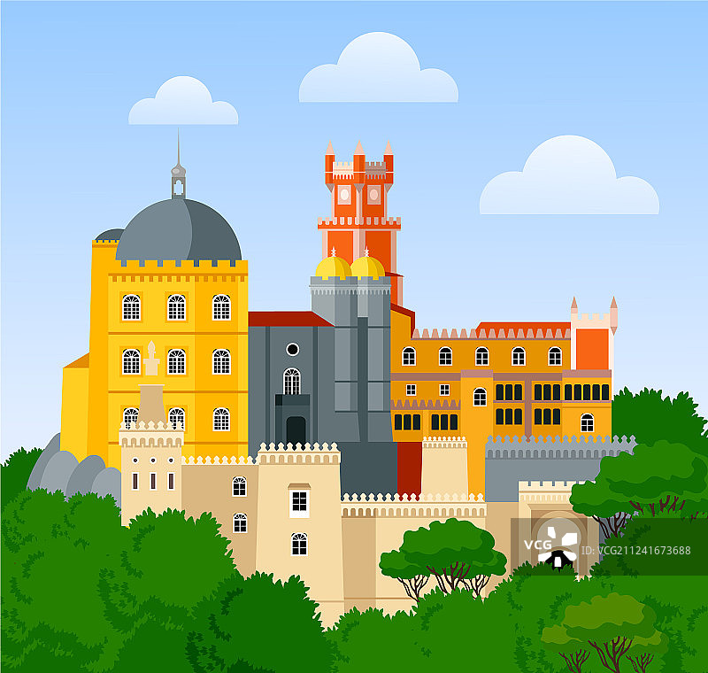 佩纳宫图片素材