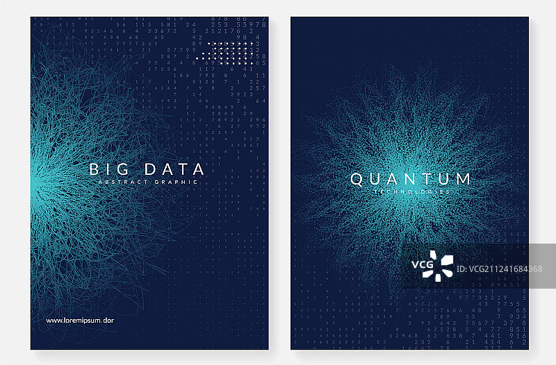 大数据量子计算背景技术图片素材