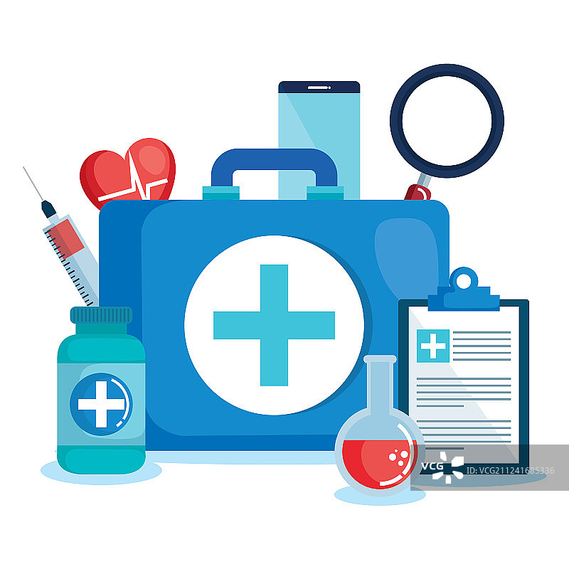 医疗保健图标合集图片素材