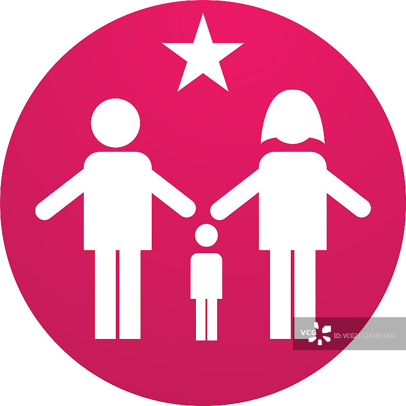 婴儿与社区关怀标志模板图片素材