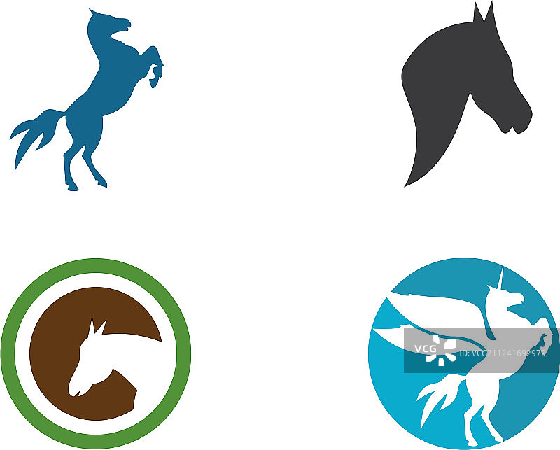 飞马标志模板图标图片素材