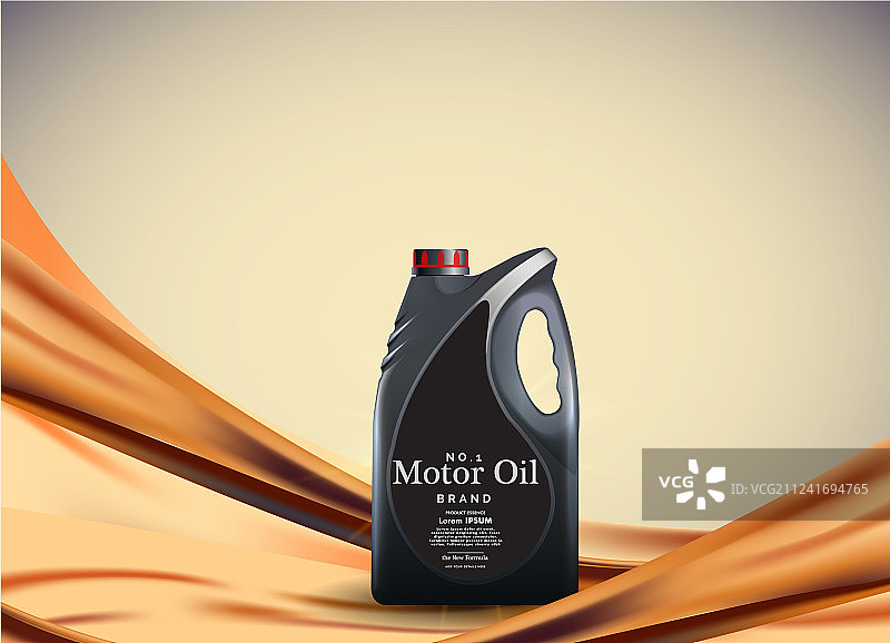 浅金色散景上的发动机油图片素材