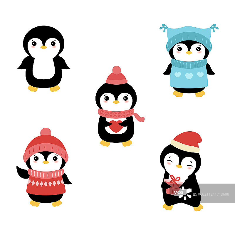 圣诞节人物合集图片素材