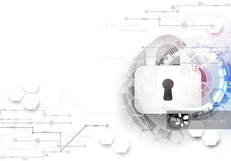 安全数字空间虚拟保密图片素材