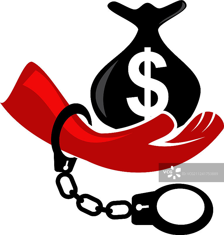 停止腐败标志设计模板图片素材