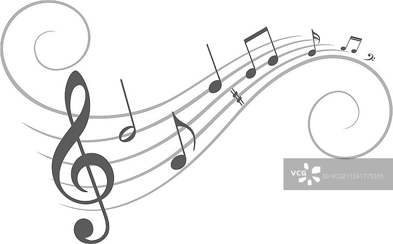 音乐笔记图片素材