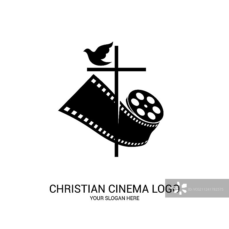 基督教电影logo符号图片素材