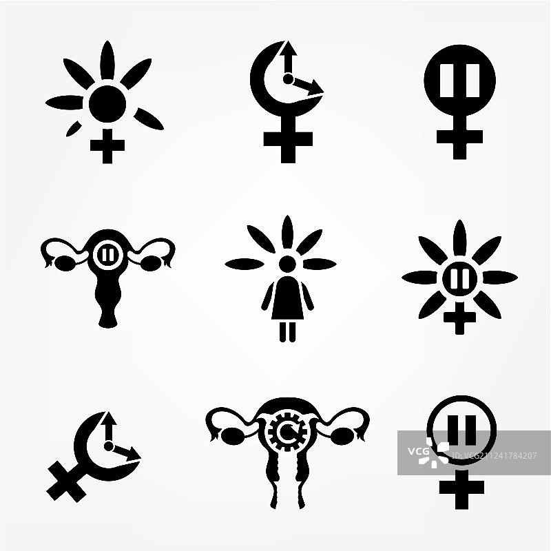 更年期图标图片素材