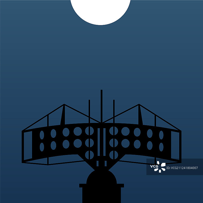 现代防空雷达图片素材