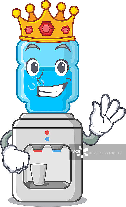 卡通吉祥物饮水机图片素材