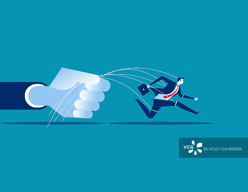 被操控的商业概念图片素材