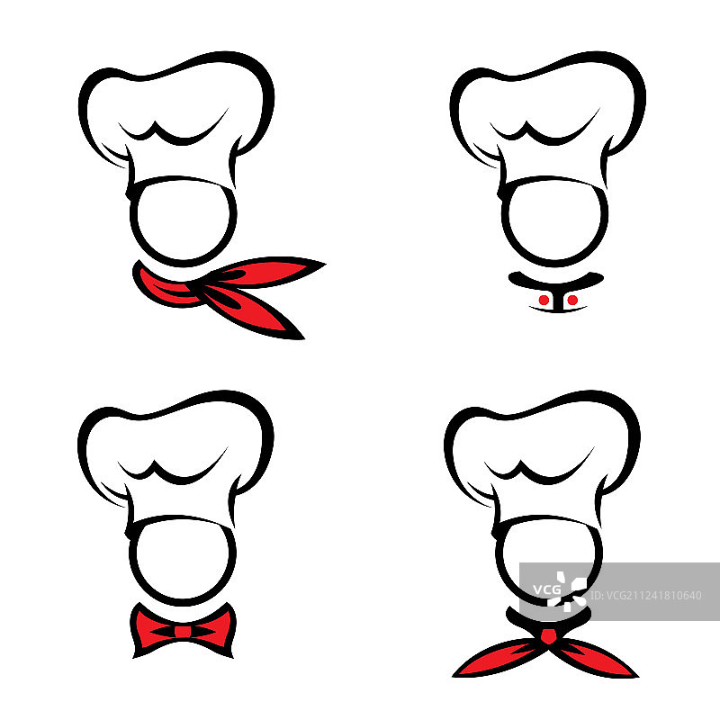 厨师图标集图片素材