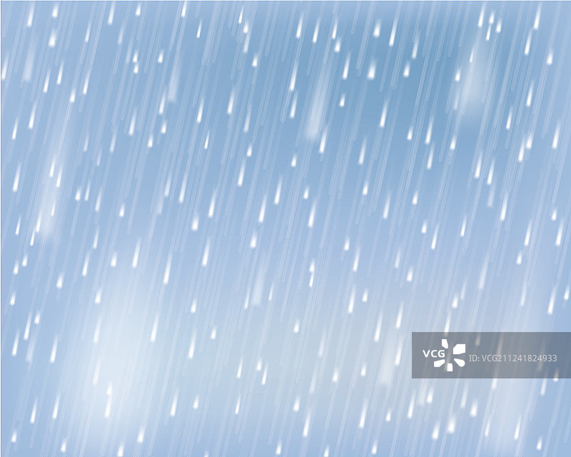 倾盆大雨图片素材