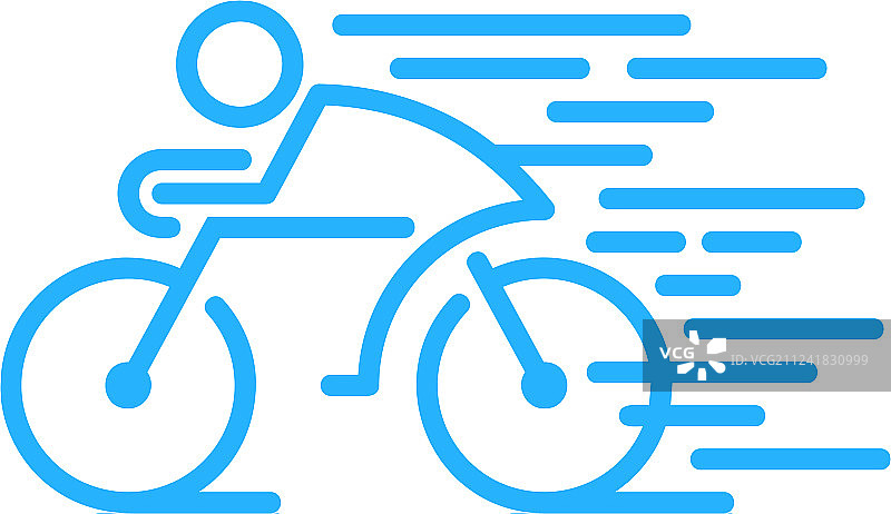 速度自行车Logo图标设计图片素材