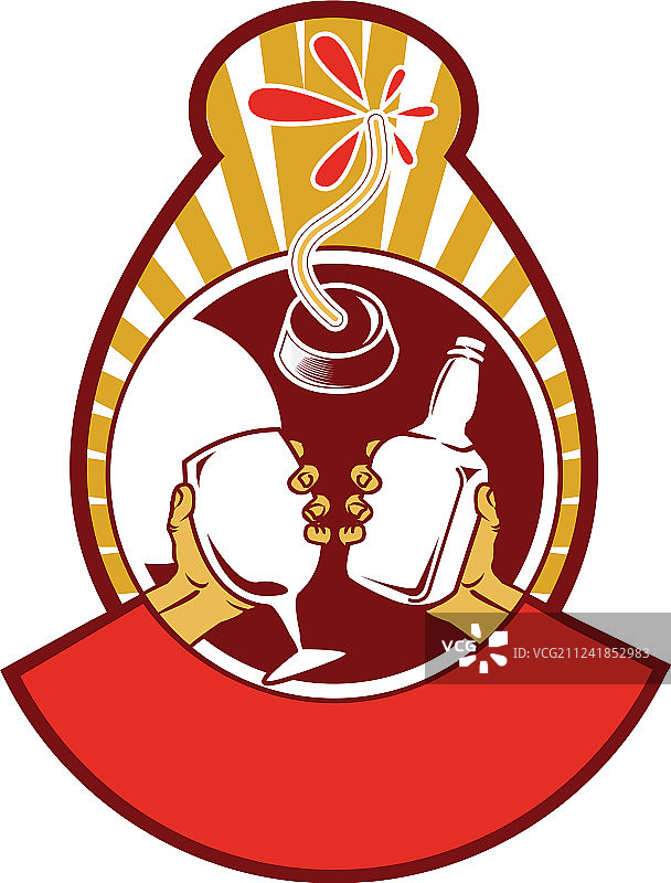 炸弹啤酒图片素材