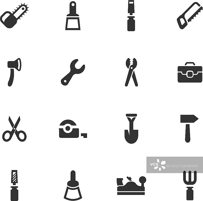 工作工具图标集图片素材