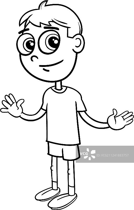 小学生涂色书图片素材