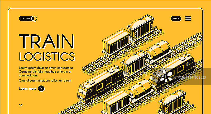 铁路货运公司网站图片素材