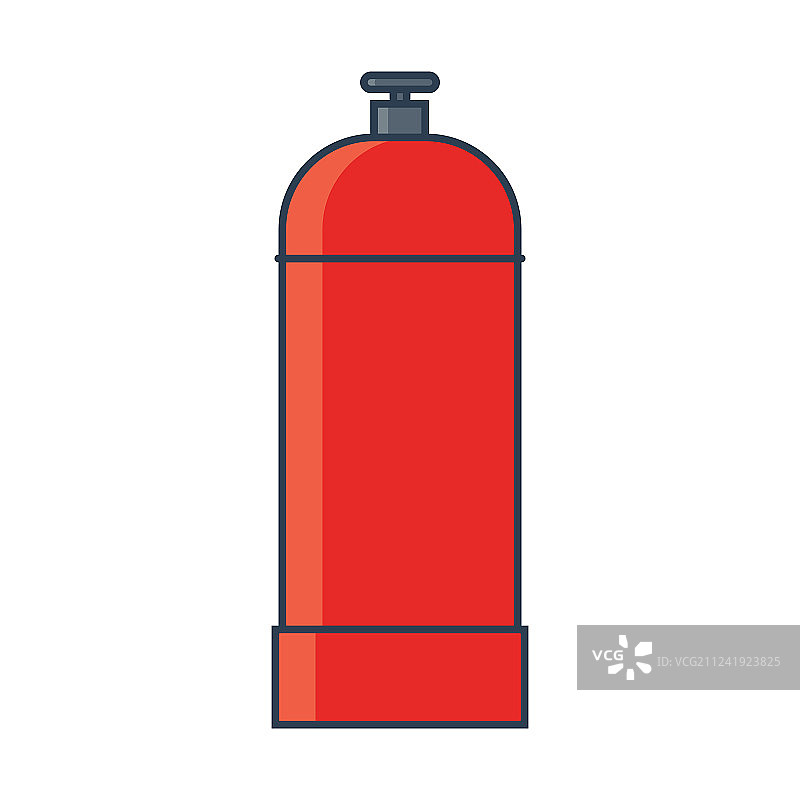 丙烷丁烷甲烷易燃气体罐图标图片素材