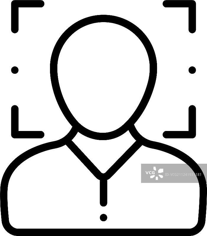 面部识别图片素材