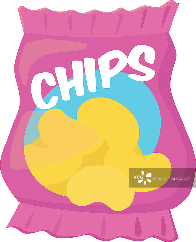 薯片包装图标图片素材