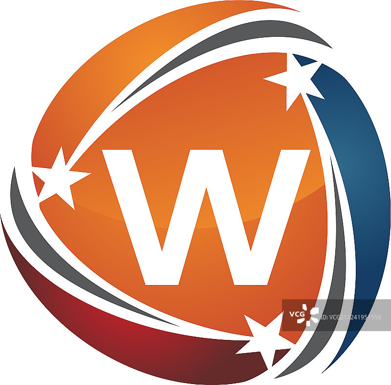 成功的解决方案字母W图片素材