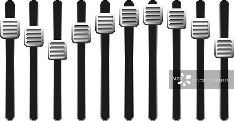 均衡器旋钮图片素材