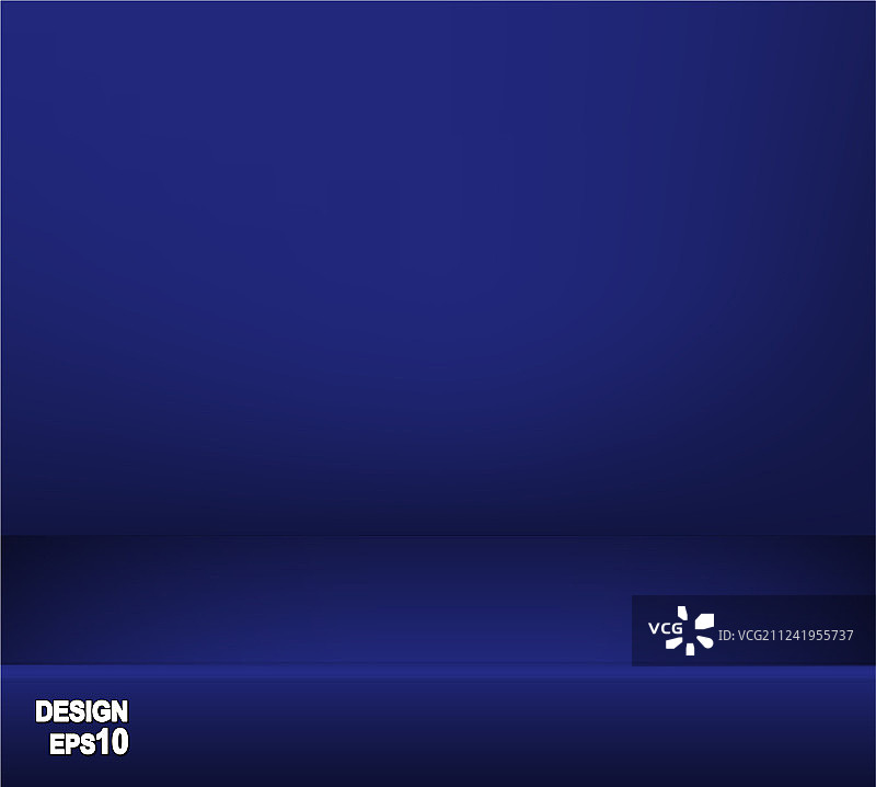 蓝色现代渐变影棚墙壁图片素材