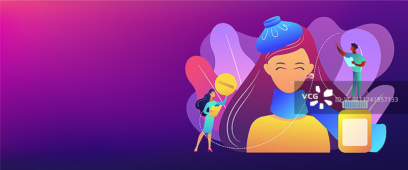 季节性情绪失调概念banner图片素材