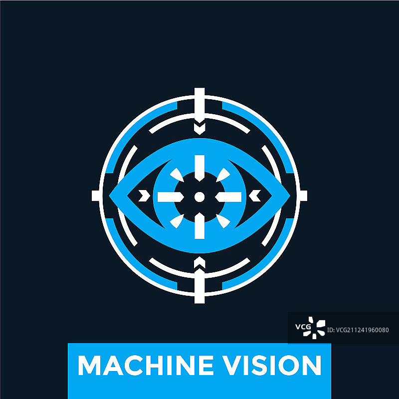 机器视觉Logo概念图片素材