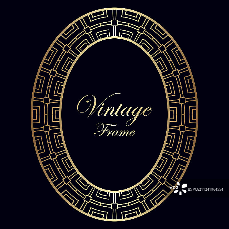 装饰艺术复古边框图片素材