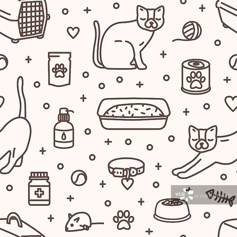 工具主题无缝单色图案图片素材