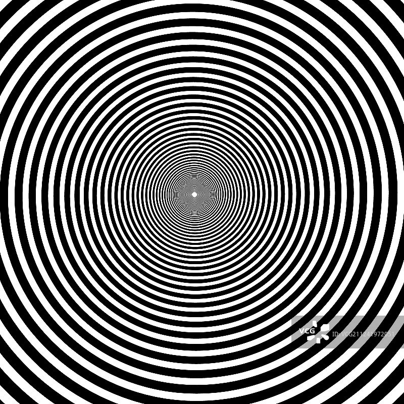 带放射线的迷幻螺旋图片素材