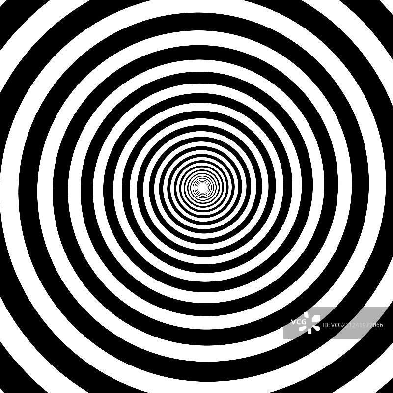 带放射线的迷幻螺旋图片素材