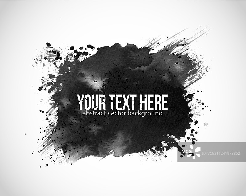 白色背景水墨画图片素材