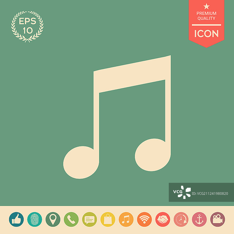 音乐图标符号图片素材