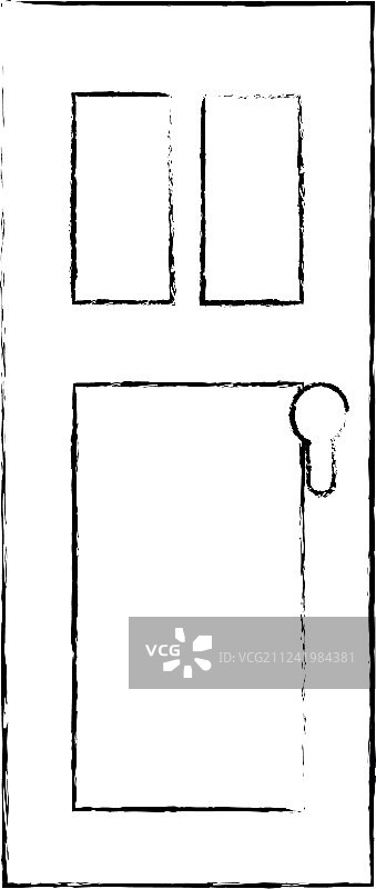 门的隔离图像图片素材