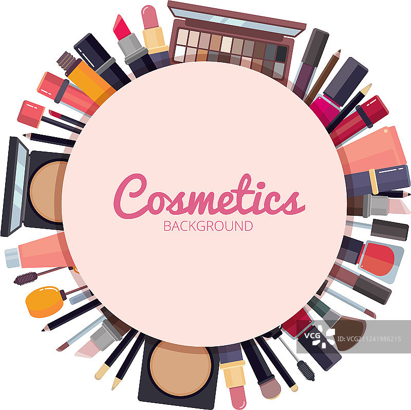 化妆品美容美妆配饰古铜色图片素材