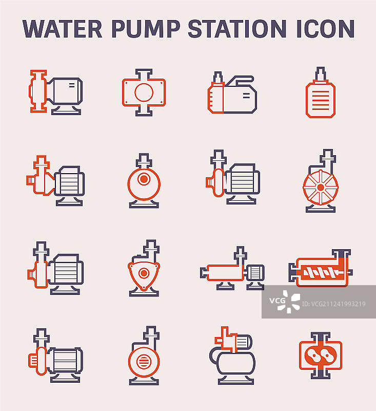 水泵图标图片素材