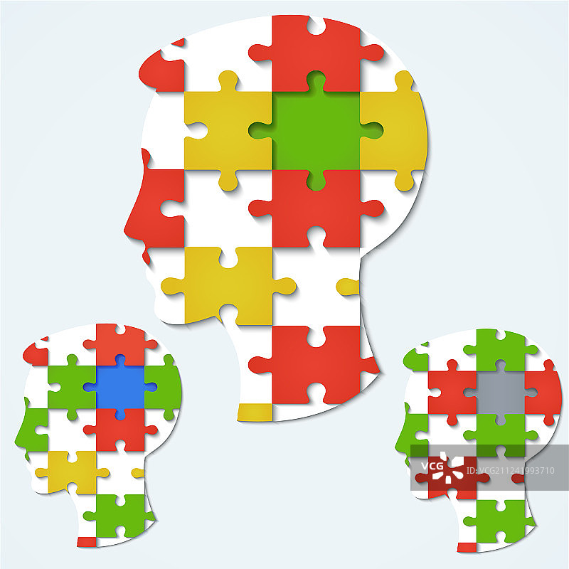 A字形人脸图像集图片素材