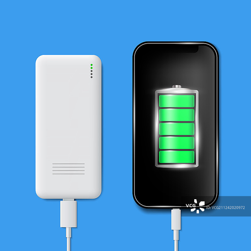 充满电的创意图片素材