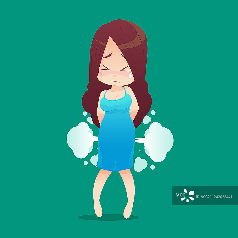 食物中毒卡通图片素材