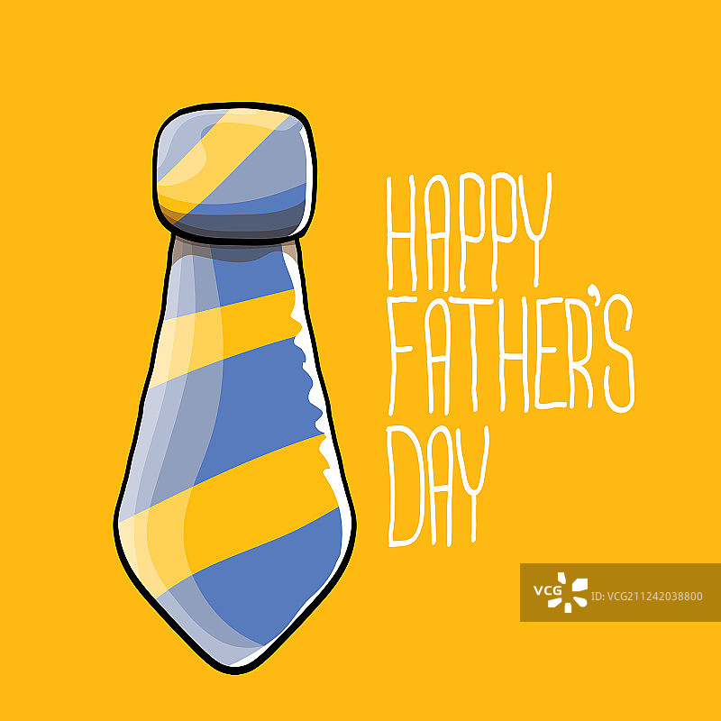 快乐的父亲节卡通贺卡图片素材