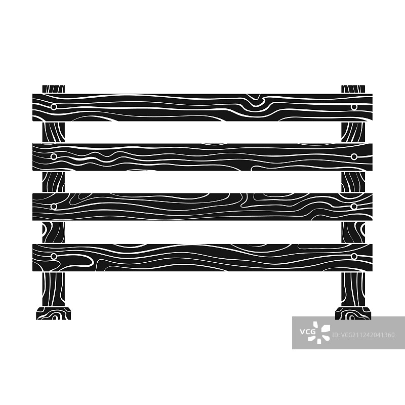 木栅栏图片素材