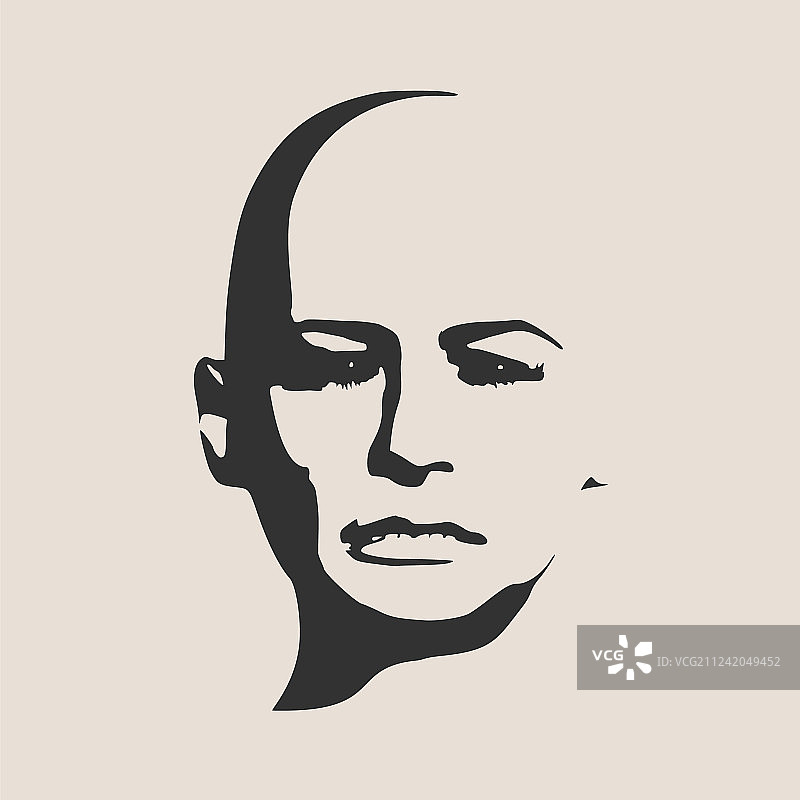 悲伤沮丧的女孩肖像图片素材