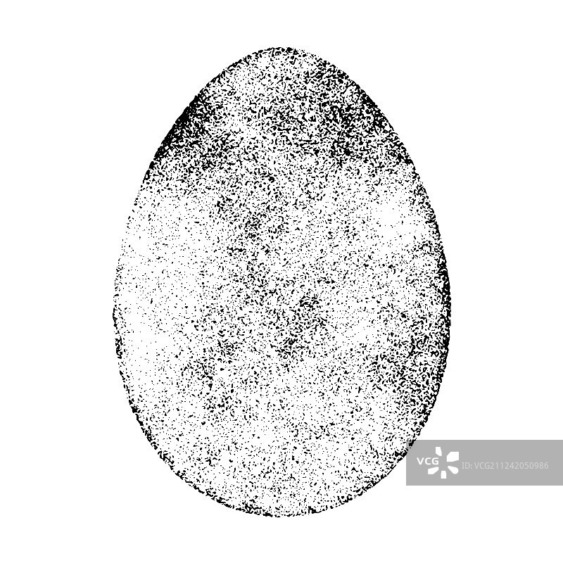 做旧风格复活节彩蛋图片素材