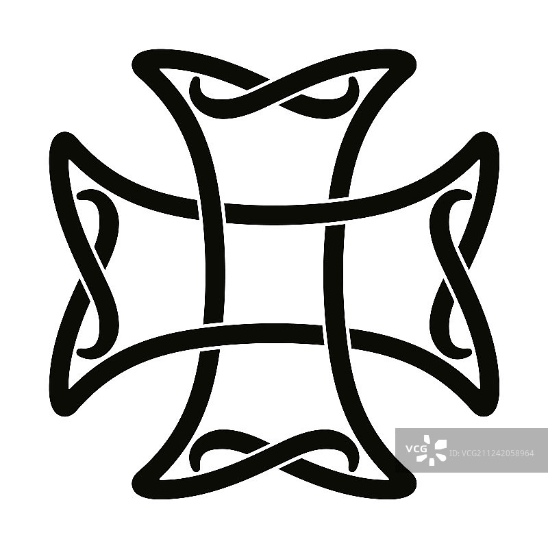 凯尔特民族十字架图片素材