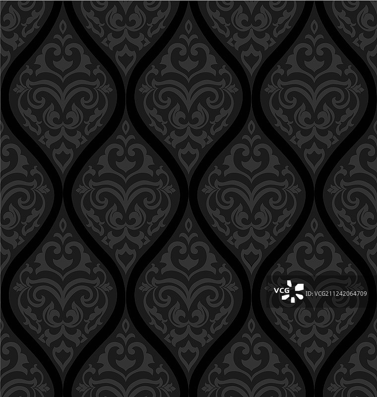 东方黑色图案图片素材