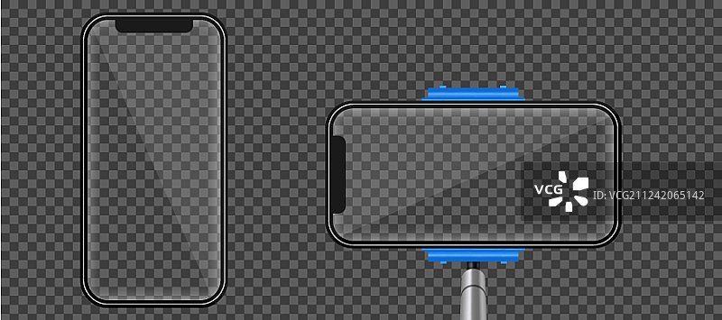 创意自拍杆图片素材